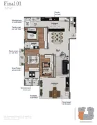 Apartamento com 3 Quartos à venda, 129m² no Maracanã, Praia Grande - Foto 11