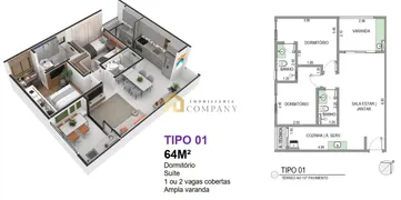 Apartamento com 1 Quarto à venda, 60m² no Jardim Abaete, Sorocaba - Foto 7