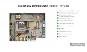 Apartamento com 2 Quartos à venda, 41m² no Cidade Morumbi, São José dos Campos - Foto 17