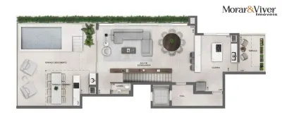 Apartamento com 3 Quartos à venda, 188m² no Hugo Lange, Curitiba - Foto 36