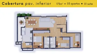 Apartamento com 3 Quartos à venda, 96m² no Centro, São José dos Pinhais - Foto 13