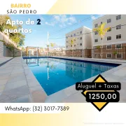 Apartamento com 2 Quartos para alugar, 48m² no São Pedro, Juiz de Fora - Foto 1