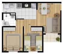 Apartamento com 2 Quartos à venda, 48m² no Jardim Yeda, Campinas - Foto 2
