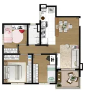 Apartamento com 3 Quartos à venda, 61m² no Centro, Diadema - Foto 2