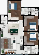 Apartamento com 4 Quartos à venda, 107m² no Cidade Nova, Franca - Foto 11