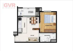 Apartamento com 1 Quarto à venda, 43m² no Vila Lanfranchi, Franco da Rocha - Foto 12