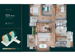 Apartamento com 4 Quartos à venda, 124m² no Vila Izabel, Curitiba - Foto 15