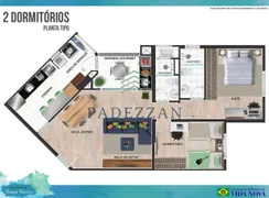 Apartamento com 2 Quartos à venda, 81m² no Água Morna, Embu das Artes - Foto 1