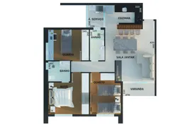 Apartamento com 3 Quartos à venda, 76m² no Centro, Betim - Foto 6