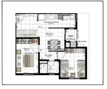 Apartamento com 2 Quartos à venda, 60m² no Vargem Grande, Pinhais - Foto 15