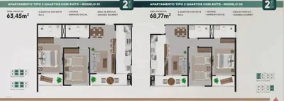Apartamento com 2 Quartos à venda, 64m² no Varzea, Teresópolis - Foto 9