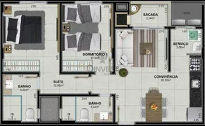 Apartamento com 2 Quartos à venda, 65m² no Centro Civico, Araranguá - Foto 6