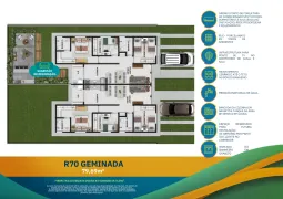 Casa de Condomínio com 3 Quartos à venda, 79m² no Chapéu do Sol, Várzea Grande - Foto 21