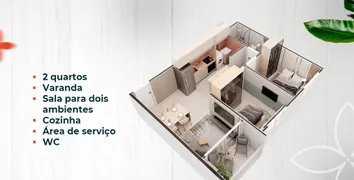 Apartamento com 2 Quartos à venda, 46m² no Muribara, São Lourenço da Mata - Foto 8