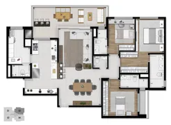 Apartamento com 3 Quartos à venda, 141m² no Champagnat, Curitiba - Foto 17