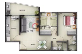 Apartamento com 2 Quartos à venda, 68m² no Tubalina, Uberlândia - Foto 9