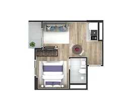 Apartamento com 1 Quarto à venda, 34m² no Centro, Curitiba - Foto 23