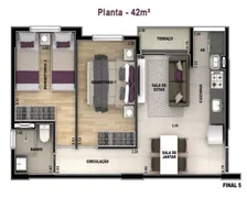 Apartamento com 2 Quartos à venda, 42m² no Parada Inglesa, São Paulo - Foto 3