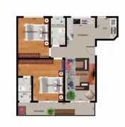 Apartamento com 2 Quartos à venda, 60m² no Parque Nova Carioba, Americana - Foto 11