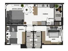 Apartamento com 2 Quartos à venda, 71m² no Jardim Lancaster, Foz do Iguaçu - Foto 20