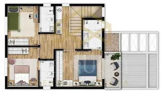 Casa de Condomínio com 3 Quartos à venda, 155m² no Loteamento Santa Ana do Atibaia Sousas, Campinas - Foto 20