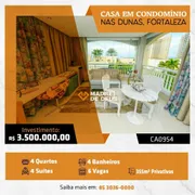Casa de Condomínio com 4 Quartos à venda, 355m² no Manoel Dias Branco, Fortaleza - Foto 1