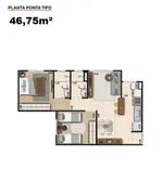 Apartamento com 2 Quartos à venda, 46m² no Tamatanduba, Eusébio - Foto 18