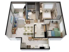 Apartamento com 3 Quartos à venda, 55m² no Centro, Diadema - Foto 35