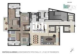 Apartamento com 4 Quartos à venda, 165m² no Serra, Belo Horizonte - Foto 13