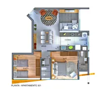 Apartamento com 2 Quartos à venda, 76m² no Jardim da Cidade, Betim - Foto 15