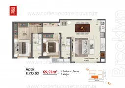 Apartamento com 2 Quartos à venda, 69m² no Morretes, Itapema - Foto 12