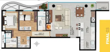 Apartamento com 2 Quartos à venda, 111m² no São Francisco, Bento Gonçalves - Foto 15