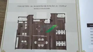 Conjunto Comercial / Sala para alugar, 133m² no Pioneiros, Balneário Camboriú - Foto 4