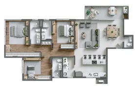 Apartamento com 3 Quartos à venda, 135m² no São Francisco, Curitiba - Foto 7