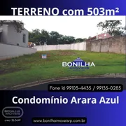 Terreno / Lote / Condomínio à venda, 503m² no Condominio Arara Azul, Ribeirão Preto - Foto 1