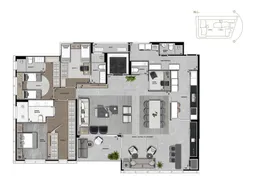 Apartamento com 3 Quartos à venda, 227m² no Ecoville, Curitiba - Foto 17