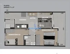 Apartamento com 2 Quartos para venda ou aluguel, 41m² no Centro, Diadema - Foto 2