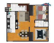 Apartamento com 2 Quartos à venda, 63m² no Freitas, Sapucaia do Sul - Foto 10