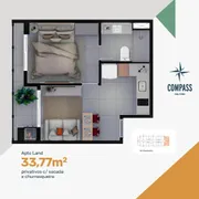 Apartamento com 1 Quarto à venda, 21m² no Centro, Curitiba - Foto 6