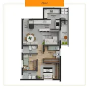 Apartamento com 3 Quartos à venda, 78m² no Floresta, Joinville - Foto 8