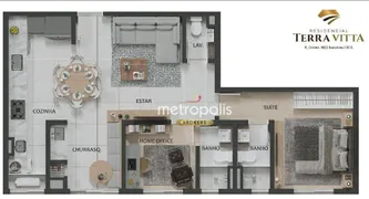 Apartamento com 3 Quartos à venda, 86m² no Barcelona, São Caetano do Sul - Foto 14