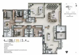 Apartamento com 4 Quartos à venda, 208m² no Vila Assis, Jaú - Foto 19