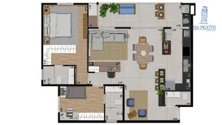 Apartamento com 3 Quartos à venda, 97m² no Morumbi, Paulínia - Foto 11