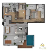Apartamento com 3 Quartos à venda, 101m² no Humaitá, Bento Gonçalves - Foto 24