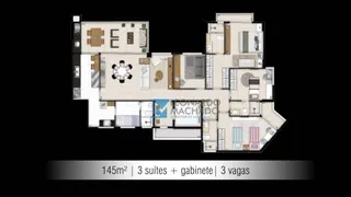 Apartamento com 3 Quartos à venda, 145m² no Manoel Dias Branco, Fortaleza - Foto 12
