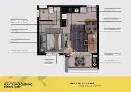 Apartamento com 1 Quarto à venda, 33m² no Jardim das Colinas, São José dos Campos - Foto 29