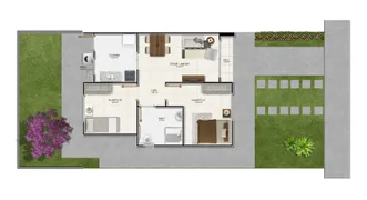 Casa de Condomínio com 2 Quartos à venda, 40m² no Catu, Alagoinhas - Foto 12