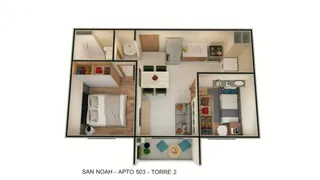 Apartamento com 2 Quartos à venda, 32m² no Parque do Engenho, São Paulo - Foto 16