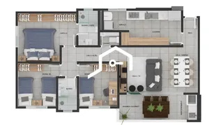 Apartamento com 3 Quartos à venda, 95m² no Vila Operária, Rio Claro - Foto 4