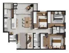 Apartamento com 3 Quartos à venda, 98m² no América, Joinville - Foto 44